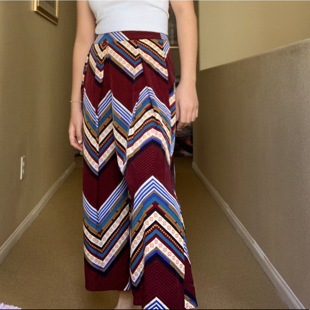 High waisted 3/4 pants